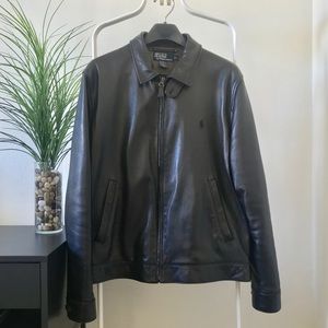 Polo by Ralph Lauren | Brown Leather Jacket
